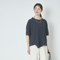 TANG./空紡糸天竺プルオーバー